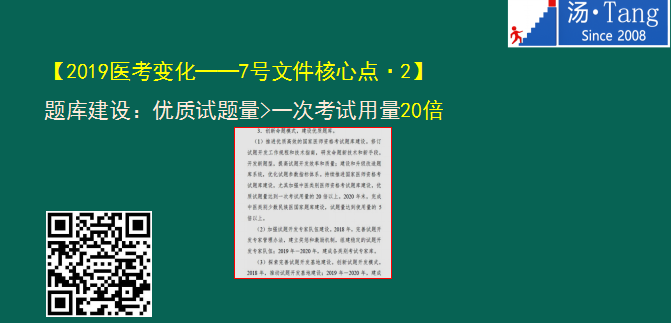 湯神解讀2019年臨床醫師考試大綱變動及考試出題方向預測