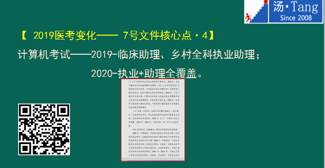 湯神解讀2019年臨床醫師考試大綱變動及考試出題方向預測